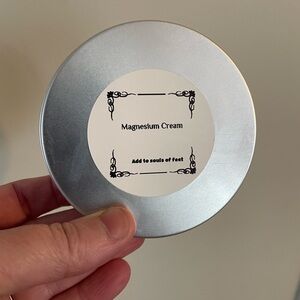 Magnesium Cream Tin - Silver